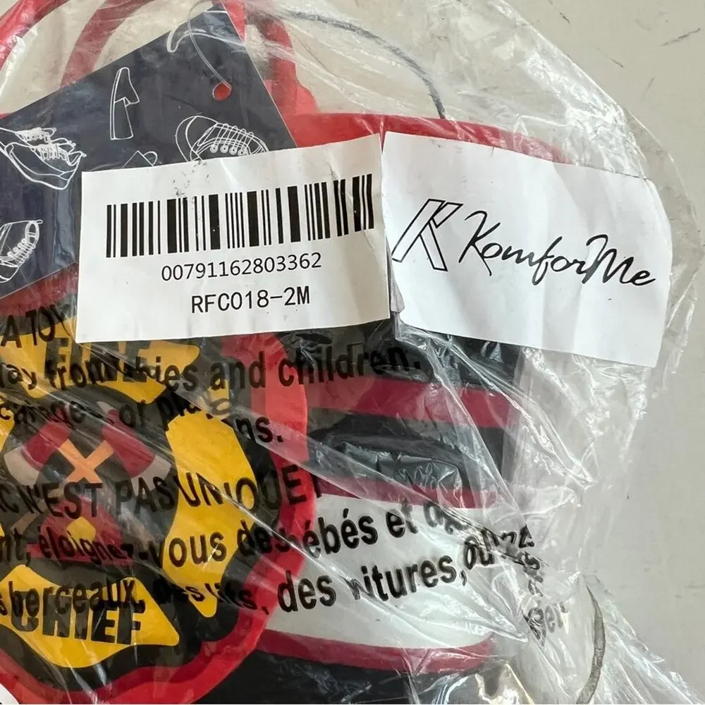 Kids Fire Chief Rain Boots - Red & Black